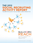 The 2012 social recruiting activity report 