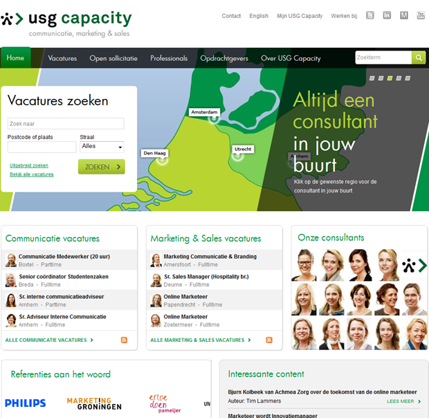 USG Capacity | Homepage