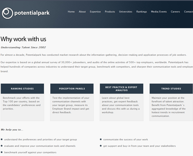 Potentialpark | Why work with us