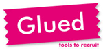 Logotype Glued