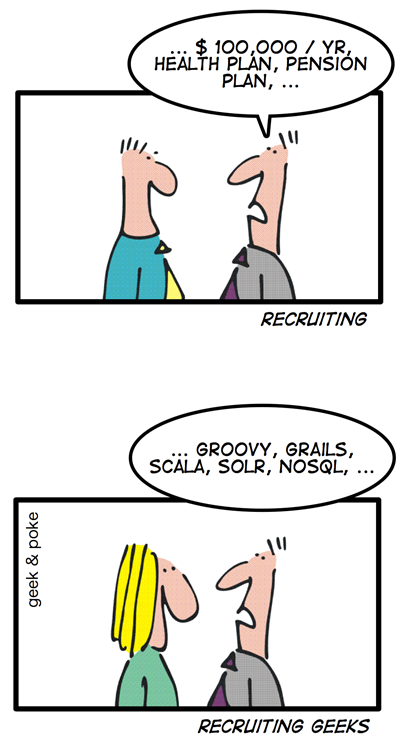 Geek & Poke: recruiting
