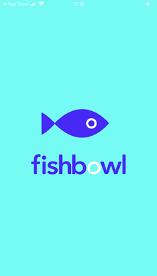 Fishbowl start screen