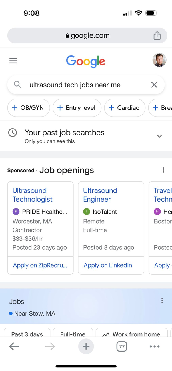 Google for Jobs met sponsored jobs