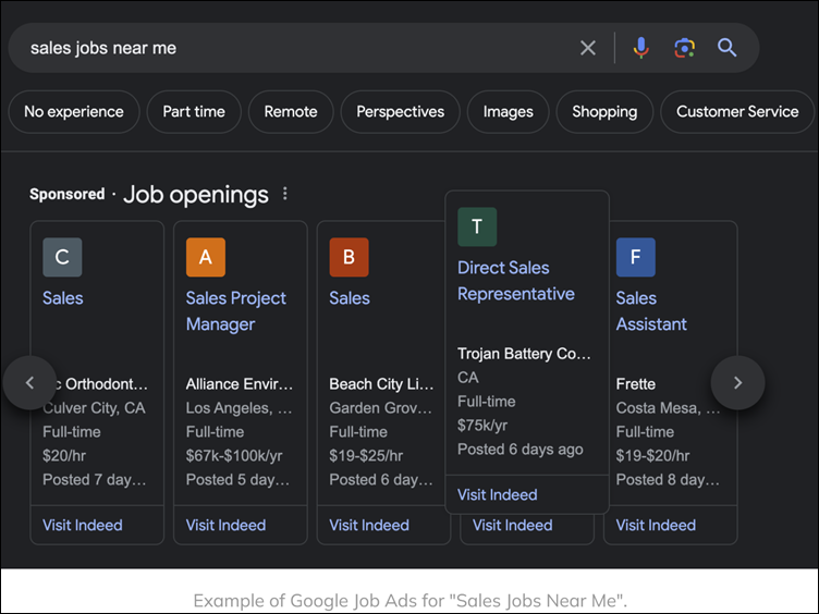 Google job ads volgens Alexander Chukovski