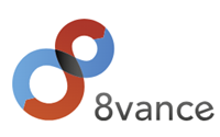 Logo en logotype 8vance