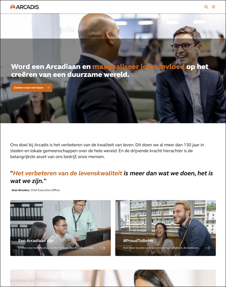 Arcadis werken-bij homepage 