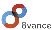 logo en logotype 8vance