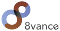 logo en logotype 8vance