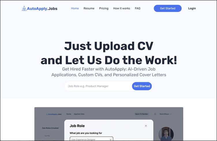 Homepage, AutoApply.Jobs