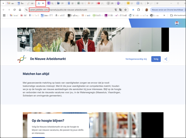 Homepage De Nieuwe Arbeidsmarkt