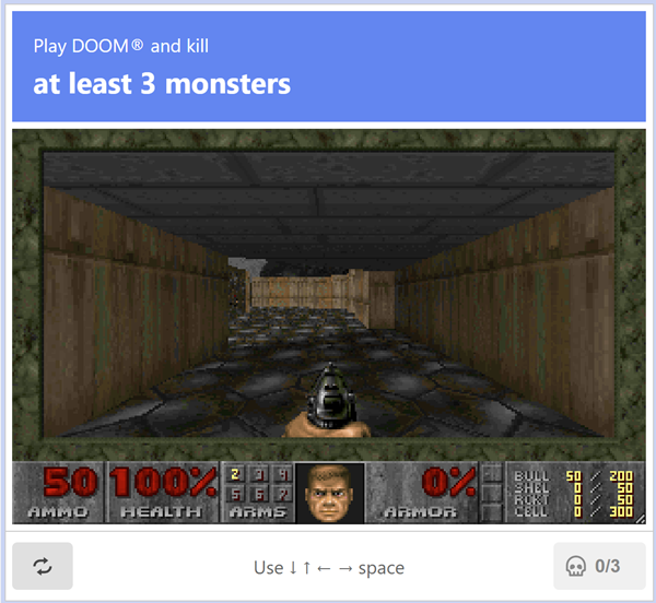 Doom CAPTCHA