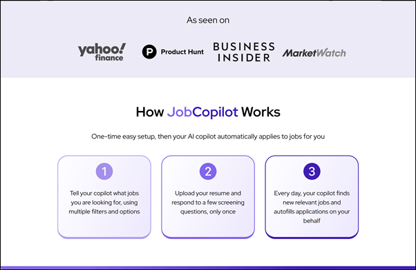Homepage, 2 – JobCopilot