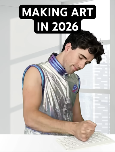 Adrian Bliss: Making art in 2026