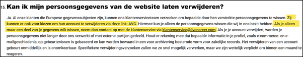 Veel gestelde vragen AVG, detail – BOLD