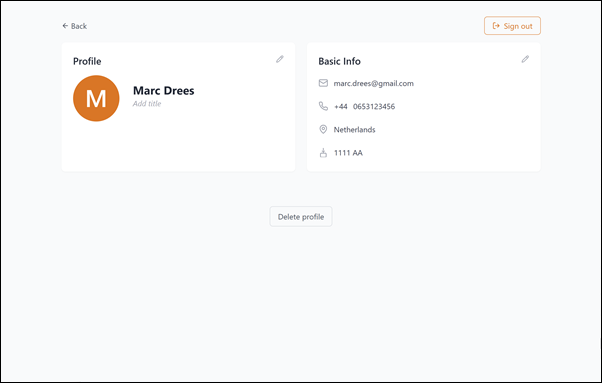 Profielpagina – Cassie