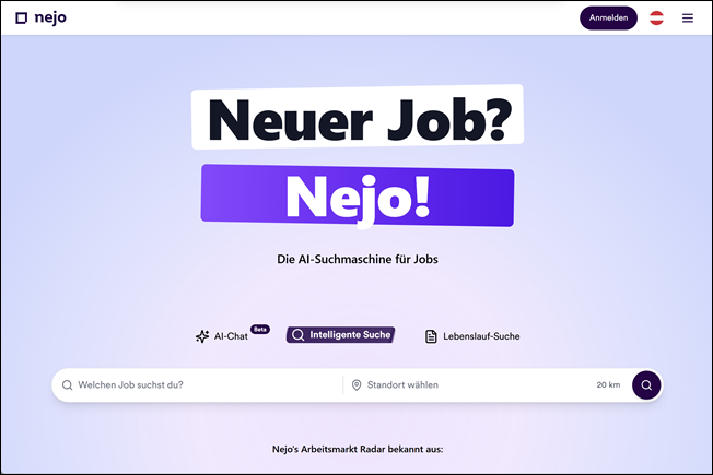 Homepage – Nejo