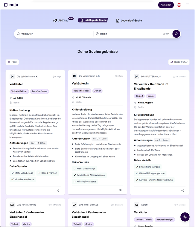 Vacaturezoekresultaat – Nejo