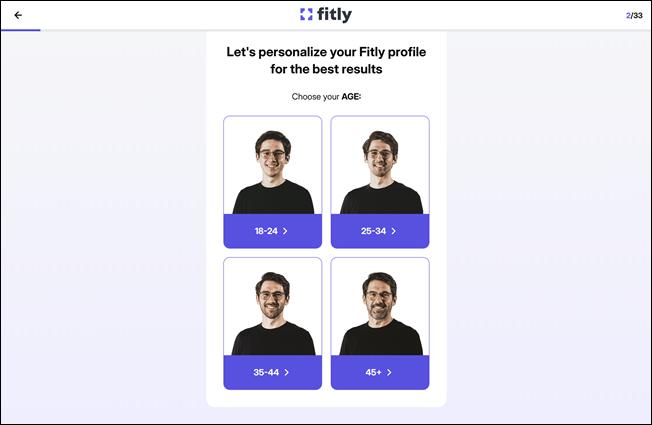 Scherm 2 questionnaire – Fitly