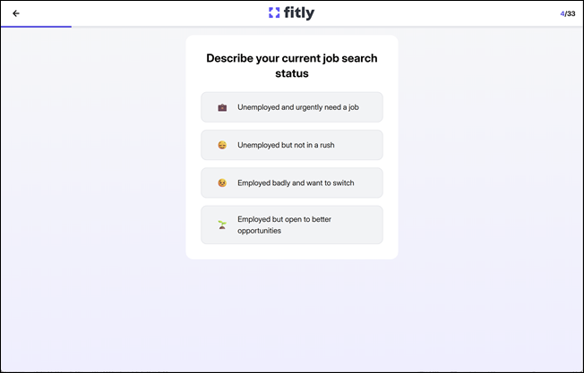 Scherm 4 questionnaire – Fitly