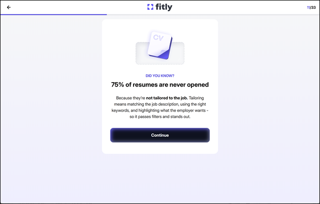 Scherm 11 questionnaire – Fitly