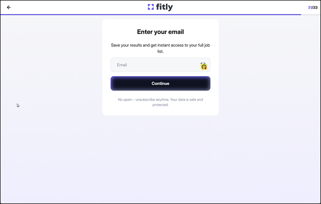 Scherm 31 questionnaire – Fitly
