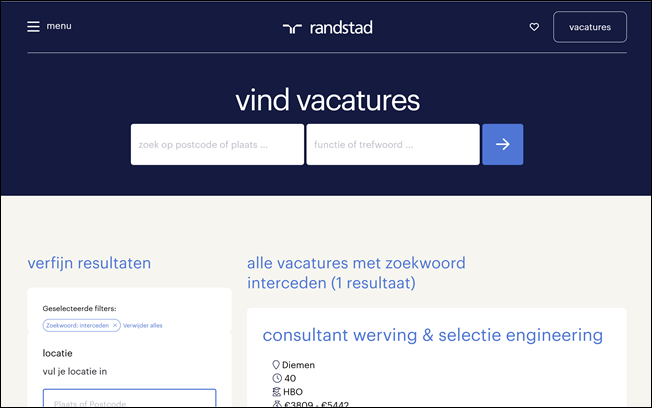 Homepage – Werken bij Randstad 