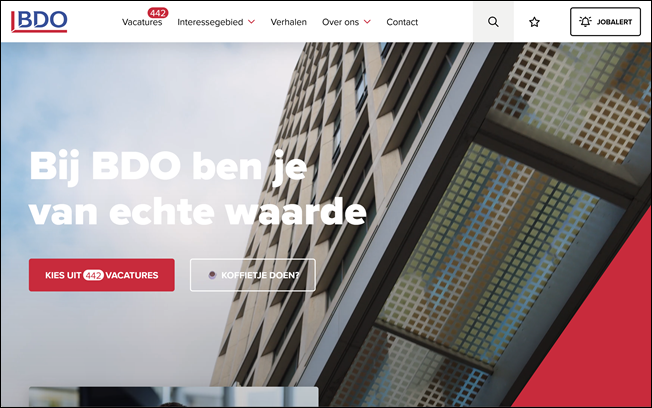 Homepage &ndash; Werken bij BDO