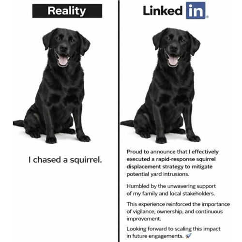 LinkedIn bericht Angela Watts