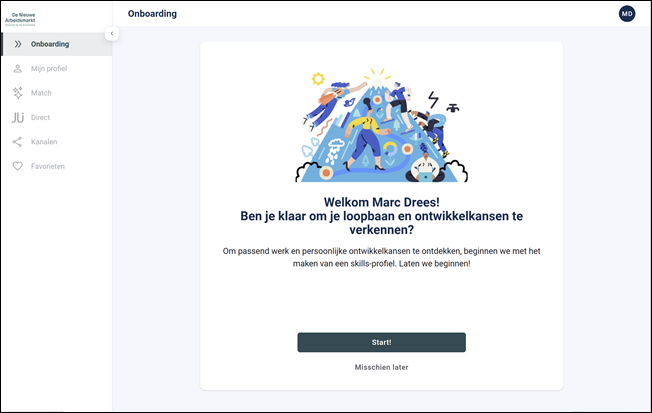 Onboarding &ndash; DNA/Jobliebe/8vance
