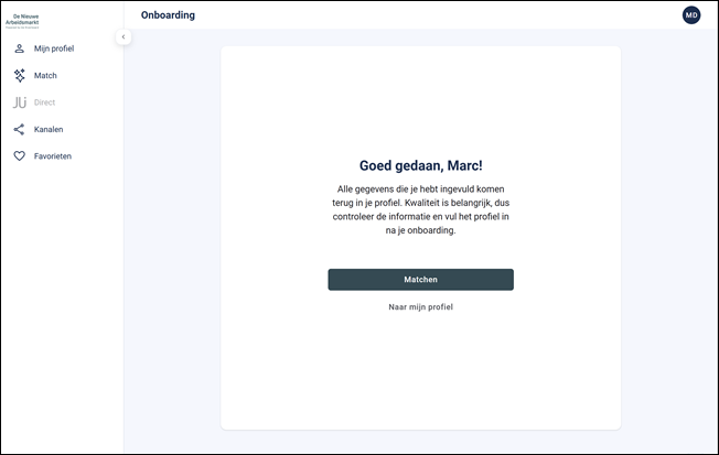 Onboarding, 3 &ndash; DNA/Jobliebe/8vance