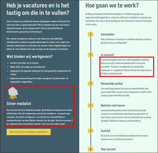 Homepage, 2 &ndash; De Nieuwe Arbeidsmarkt