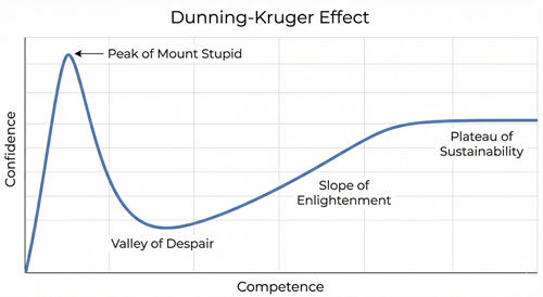 &ldquo;Dunning-Kruger effect&rdquo; &ndash; Joseph Paris